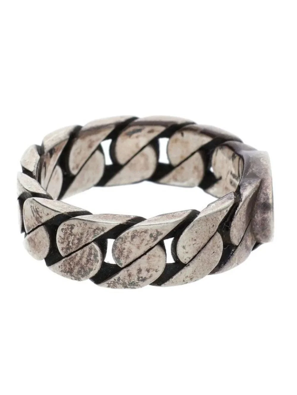 Gucci Interlocking Silver Ring